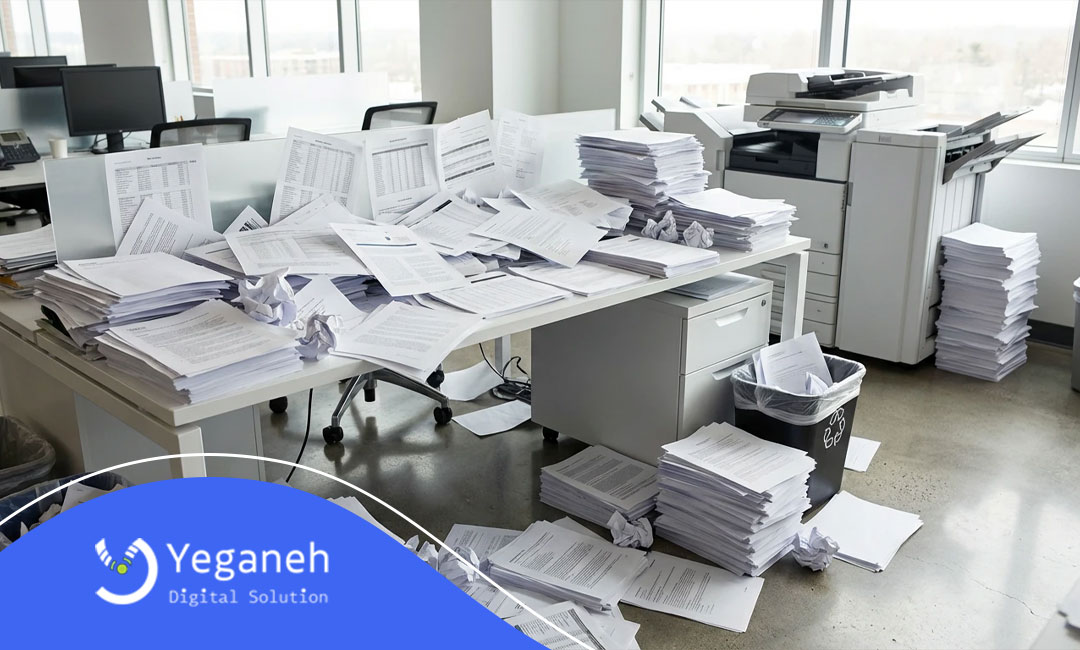 راهکارهای کاهش مصرف کاغذ