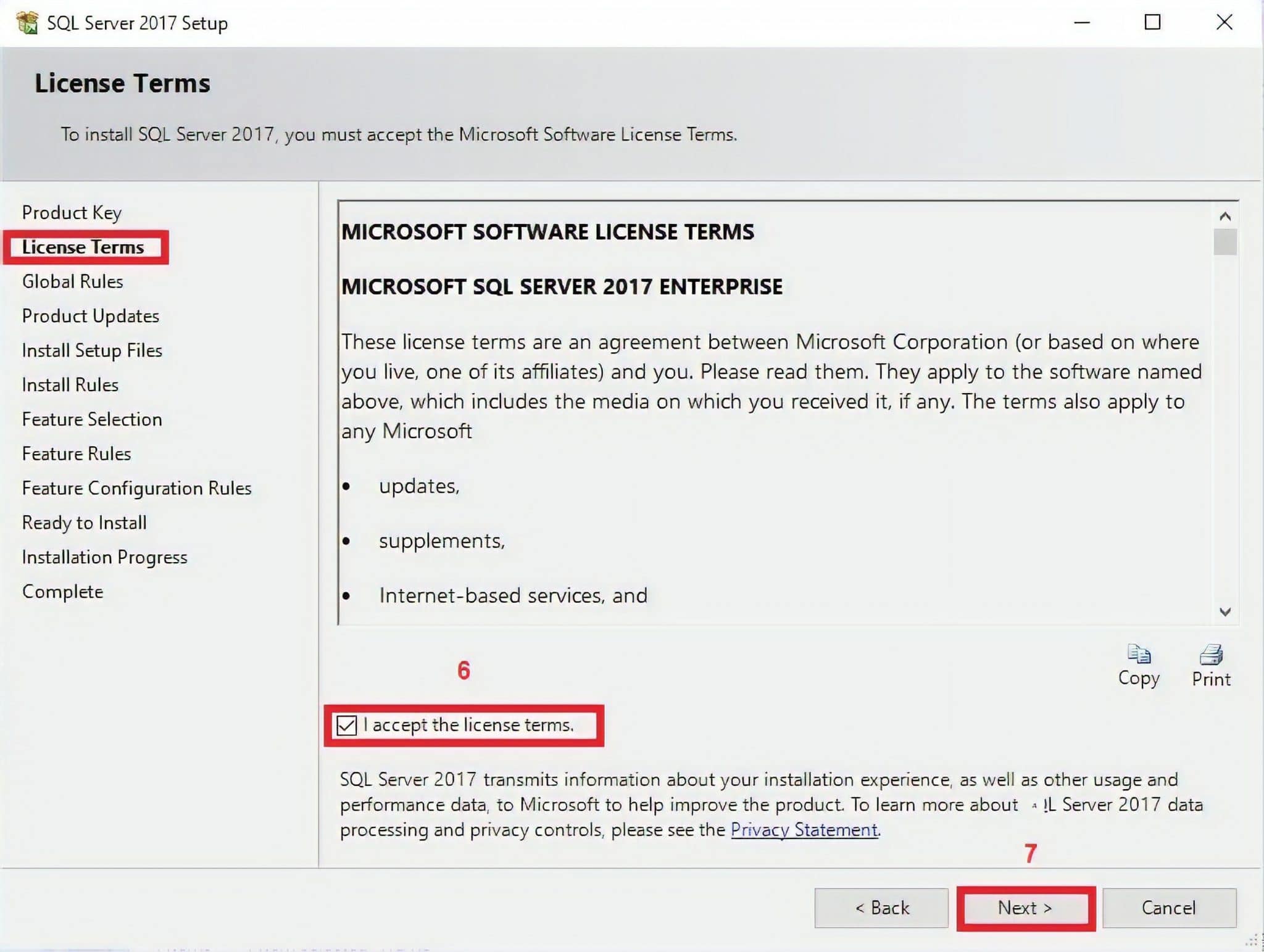 راهنمای نصب SQL Server 